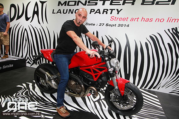 2015 ducati monster 821 Launch Party