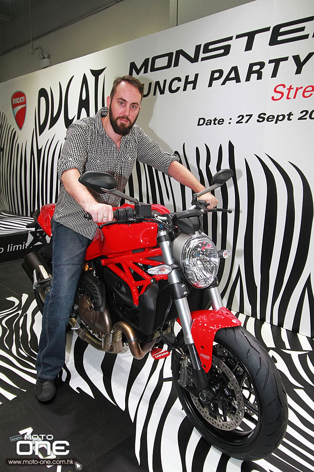 2015 ducati monster 821 Launch Party