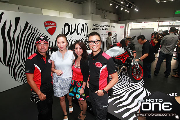 2015 ducati monster 821 Launch Party