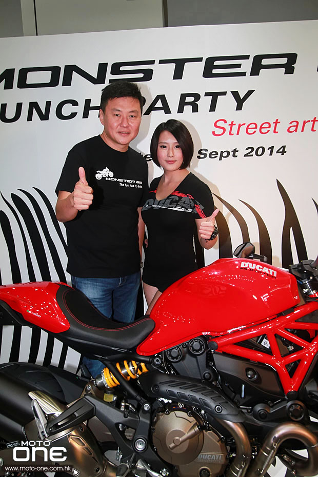 2015 ducati monster 821 Launch Party