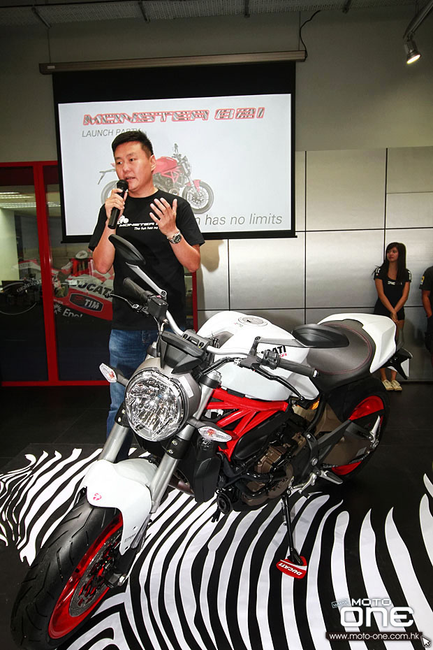 2015 ducati monster 821 Launch Party