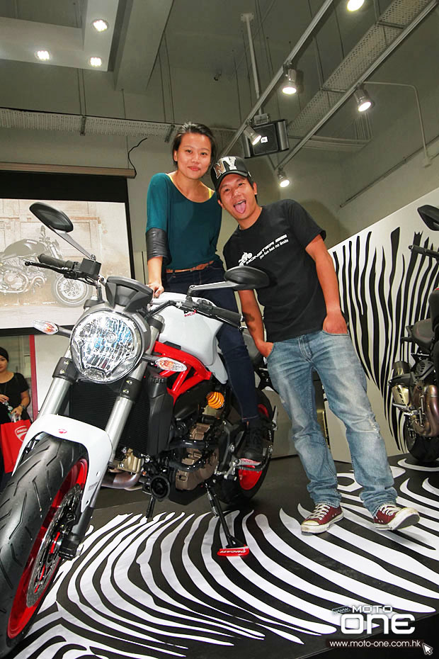2015 ducati monster 821 Launch Party