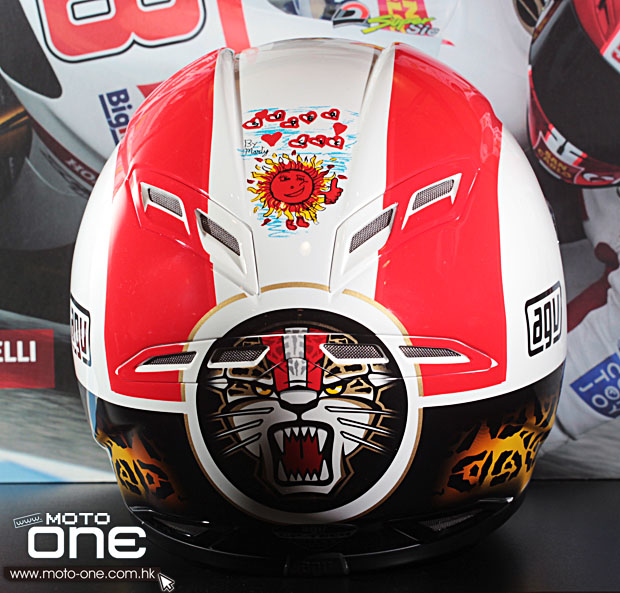 AGV SIMONCELLI TRIBUTE HELMETS