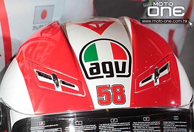 AGV SIMONCELLI TRIBUTE HELMETS