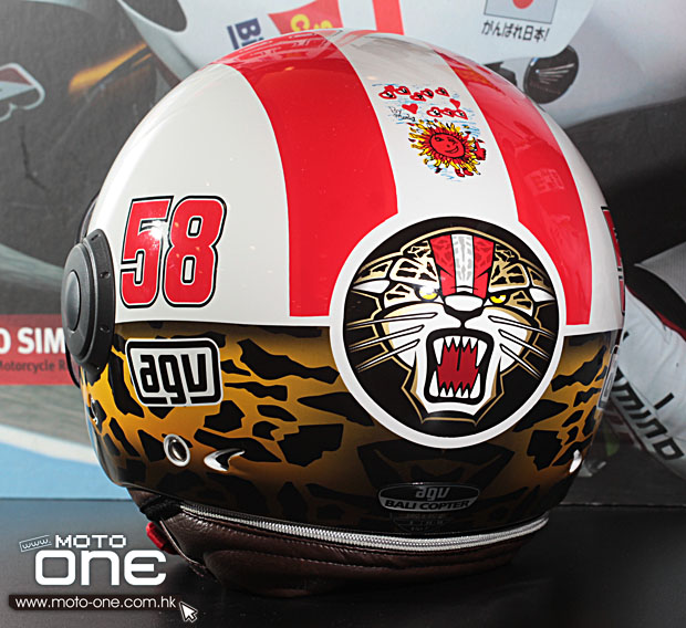 AGV SIMONCELLI TRIBUTE HELMETS