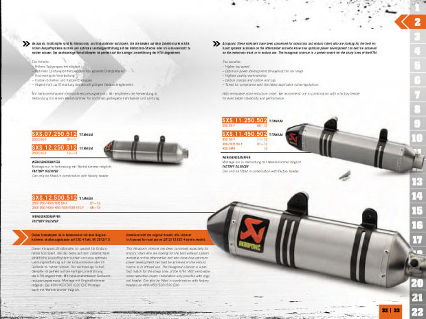 ktm powerparts 2013