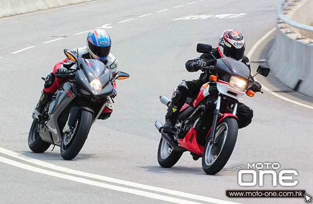 honda mvx 250f & MV agusta F3 675