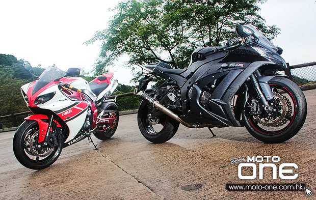 kawasaki zx-10r & yahama yzf R1