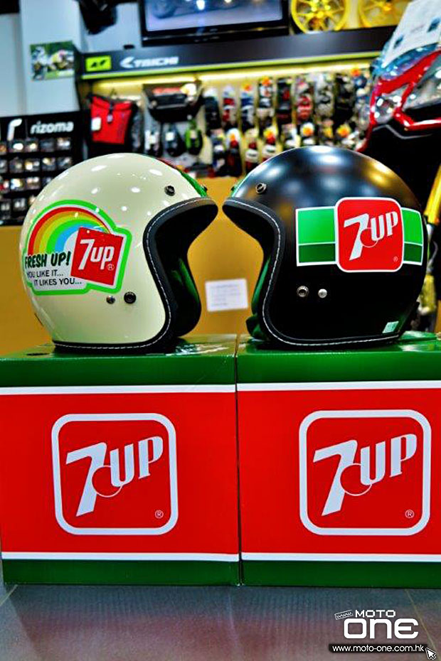 2014 OGK PEPSI & 7UP HELMETS