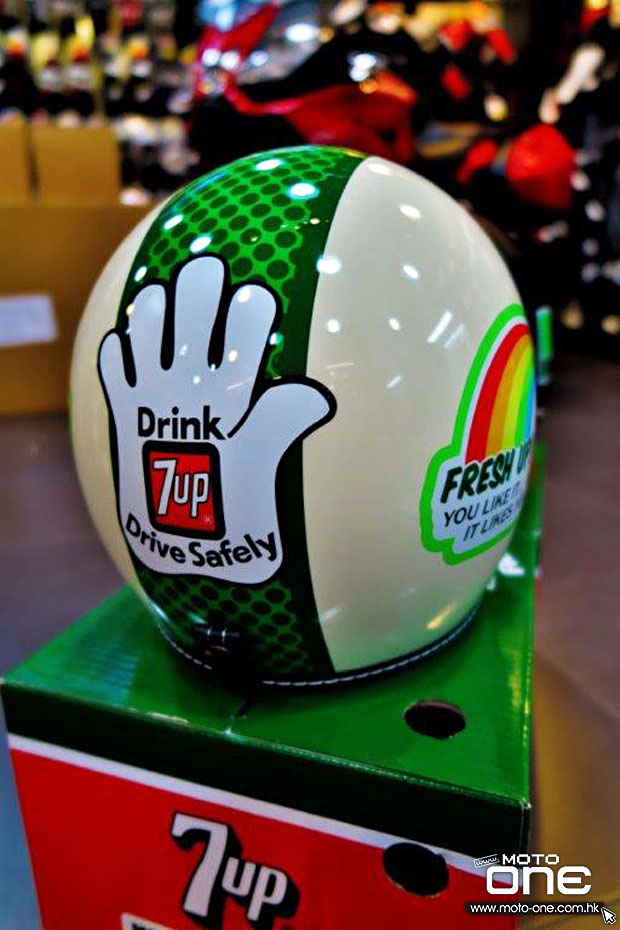 2014 OGK PEPSI & 7UP HELMETS