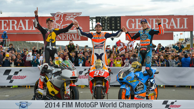 2014 MOTO2 WORLD CHAMPION AKRAPOVIC