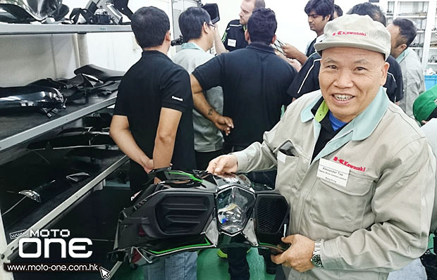 2014 KAWASAKI JAPAN h2 Training Course
