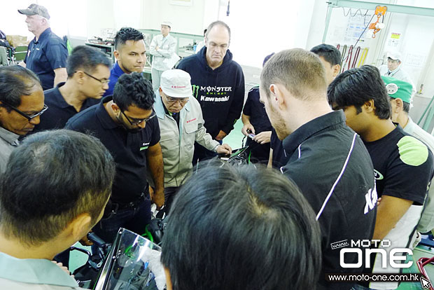 2014 KAWASAKI JAPAN h2 Training Course