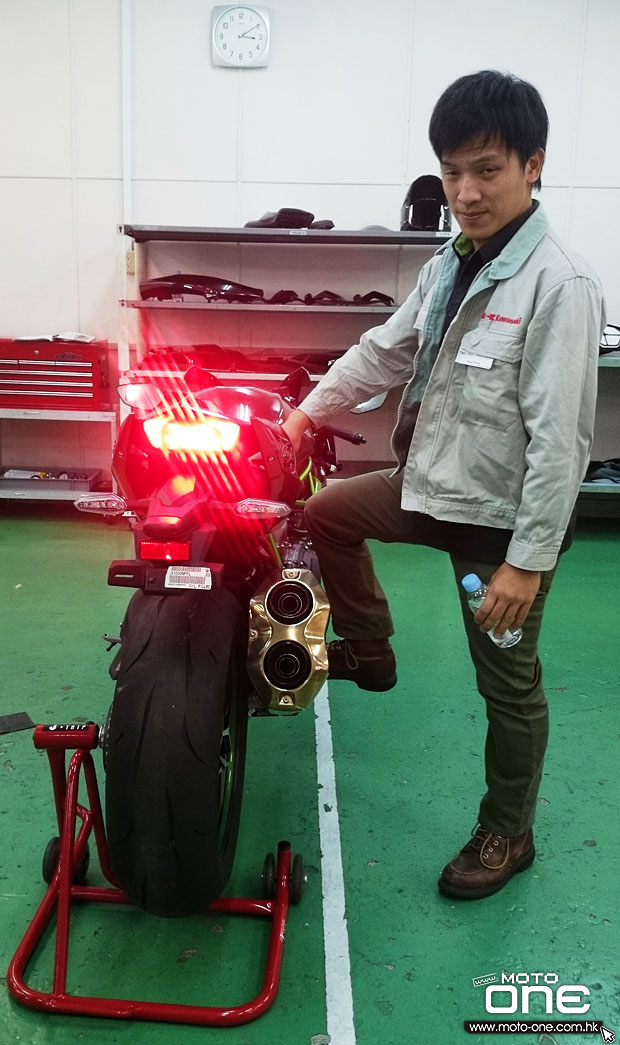 2014 KAWASAKI JAPAN h2 Training Course