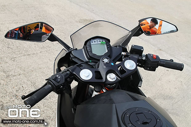 2015 ktm rc390 test day