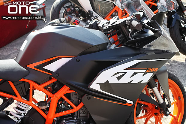 2015 ktm rc390 test day