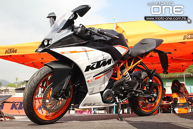 2015 ktm rc390 test day