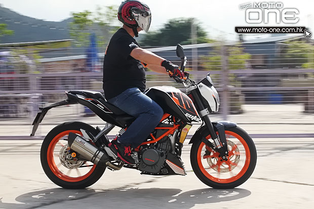 2015 ktm rc390 test day