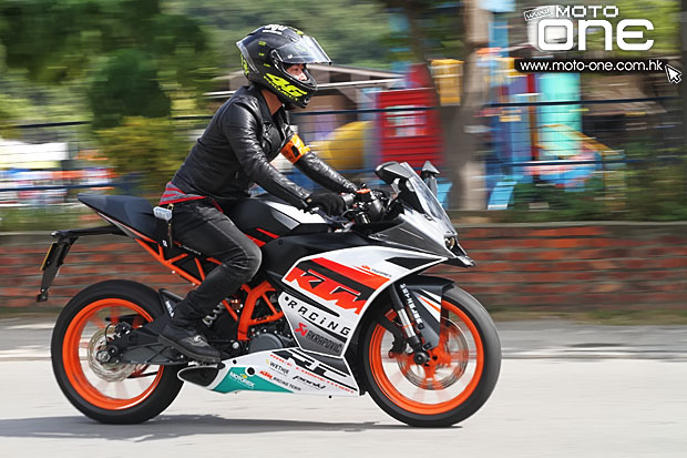 2015 ktm rc390 test day