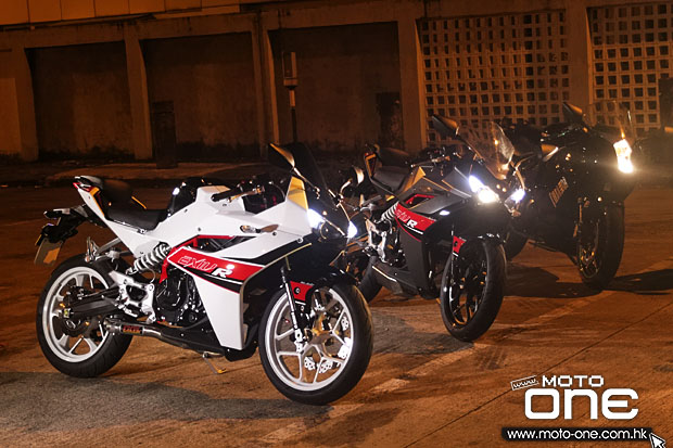 2015 hyosung gd250r gd250n night riding