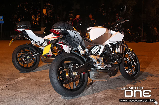 2015 hyosung gd250r gd250n night riding