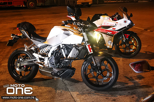 2015 hyosung gd250r gd250n night riding