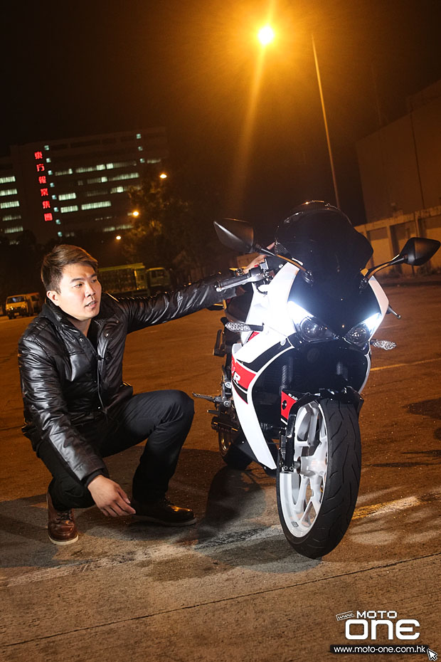 2015 hyosung gd250r gd250n night riding