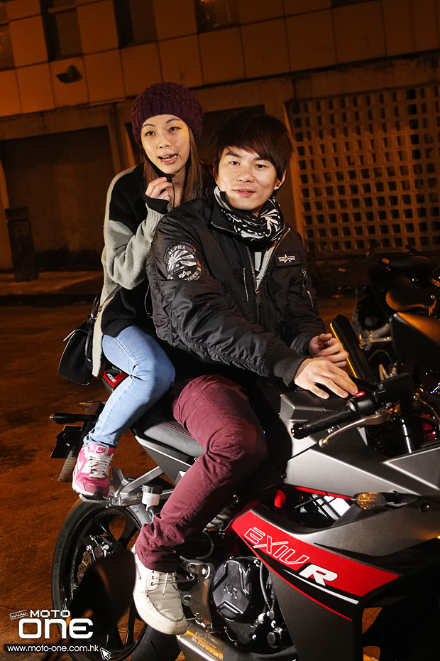 2015 hyosung gd250r gd250n night riding