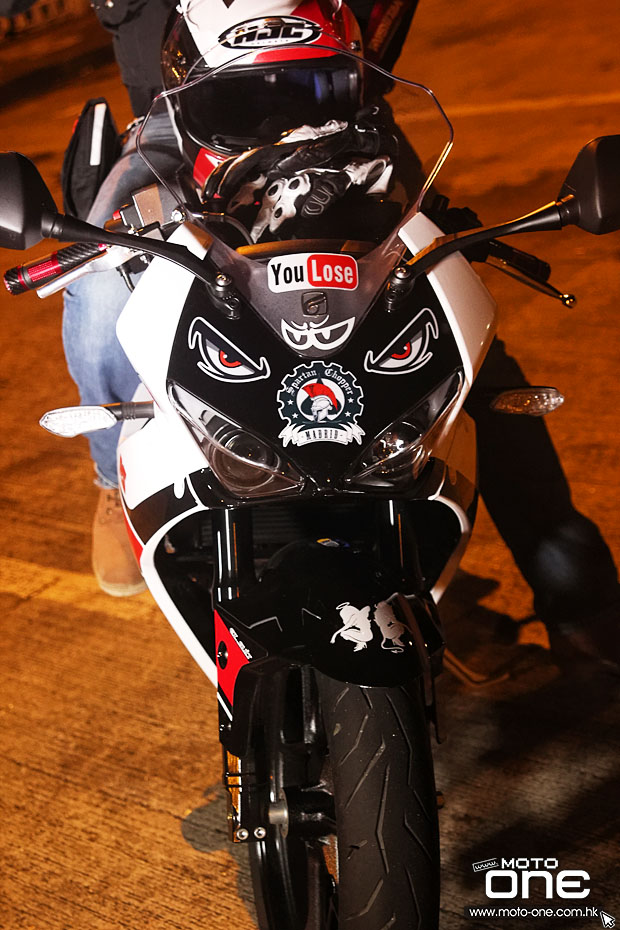 2015 hyosung gd250r gd250n night riding