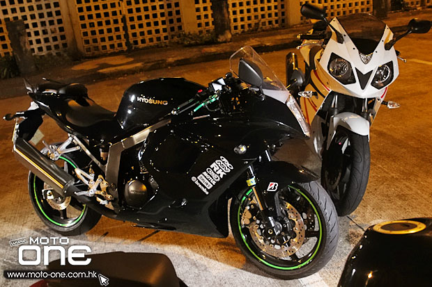 2015 hyosung gd250r gd250n night riding