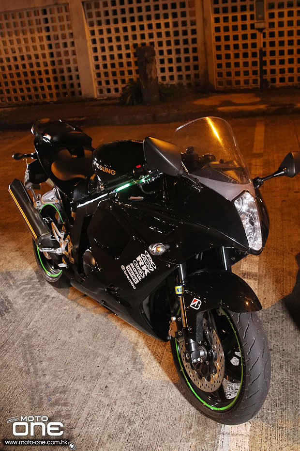 2015 hyosung gd250r gd250n night riding