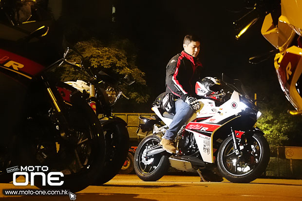 2015 hyosung gd250r gd250n night riding