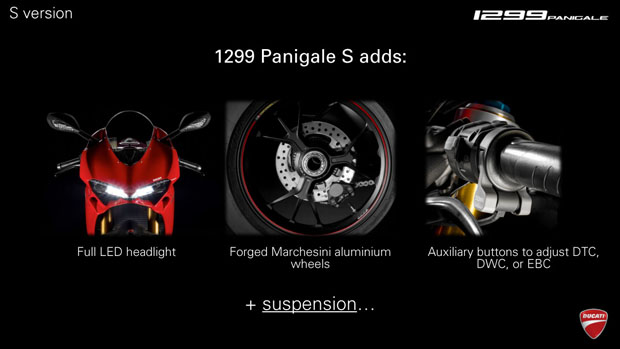Ducati 1299Panigale Tech presentation