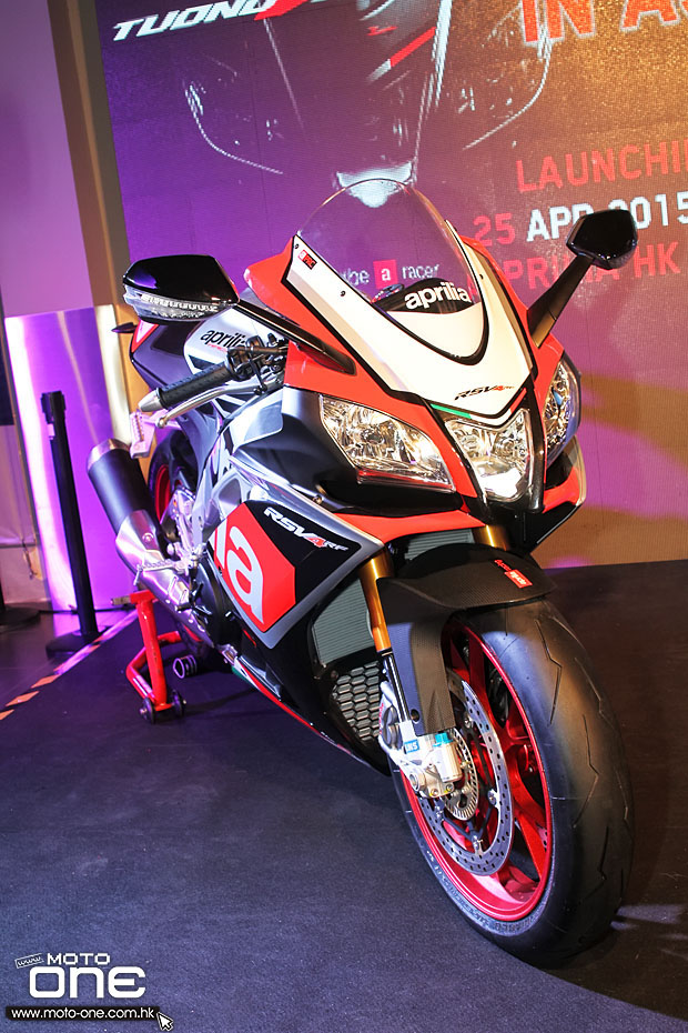 2015 APRILIA RSV4 RF & TUONO Factory launching party