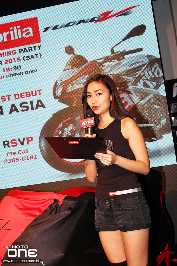 2015 APRILIA RSV4 RF & TUONO Factory launching party