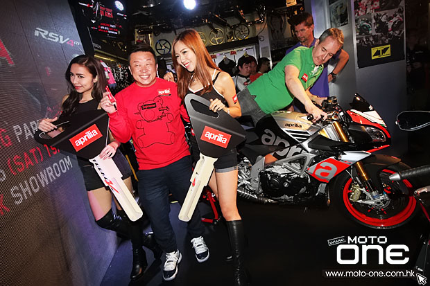 2015 APRILIA RSV4 RF & TUONO Factory launching party