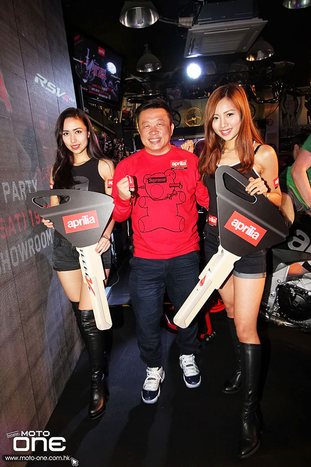 2015 APRILIA RSV4 RF & TUONO Factory launching party