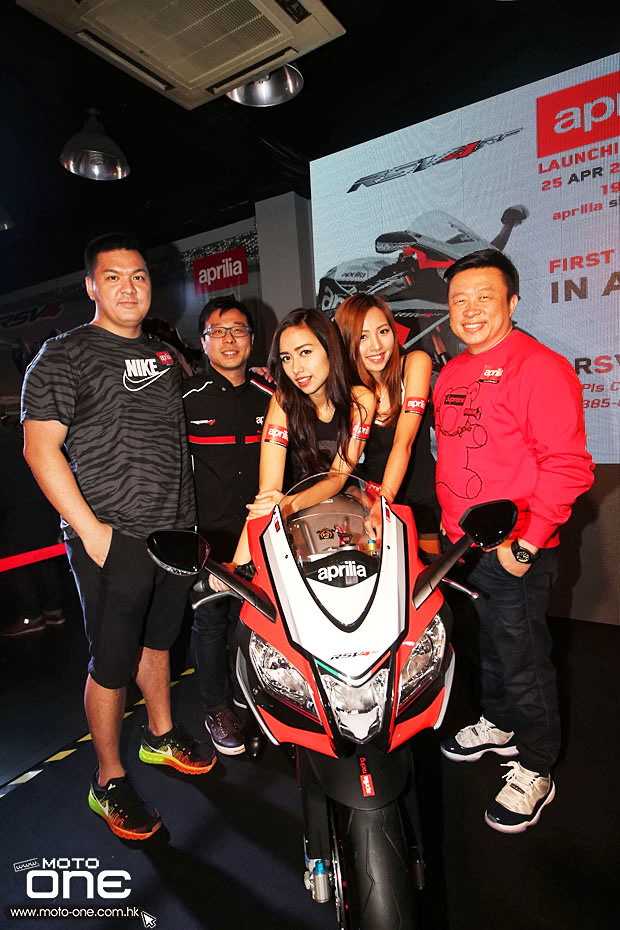 2015 APRILIA RSV4 RF & TUONO Factory launching party
