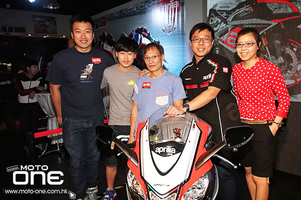 2015 APRILIA RSV4 RF & TUONO Factory launching party