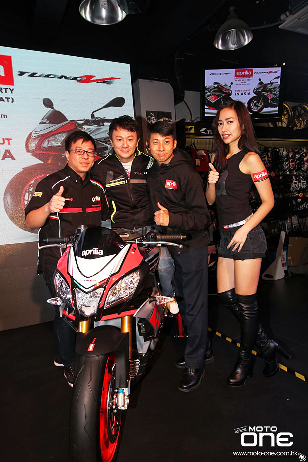 2015 APRILIA RSV4 RF & TUONO Factory launching party