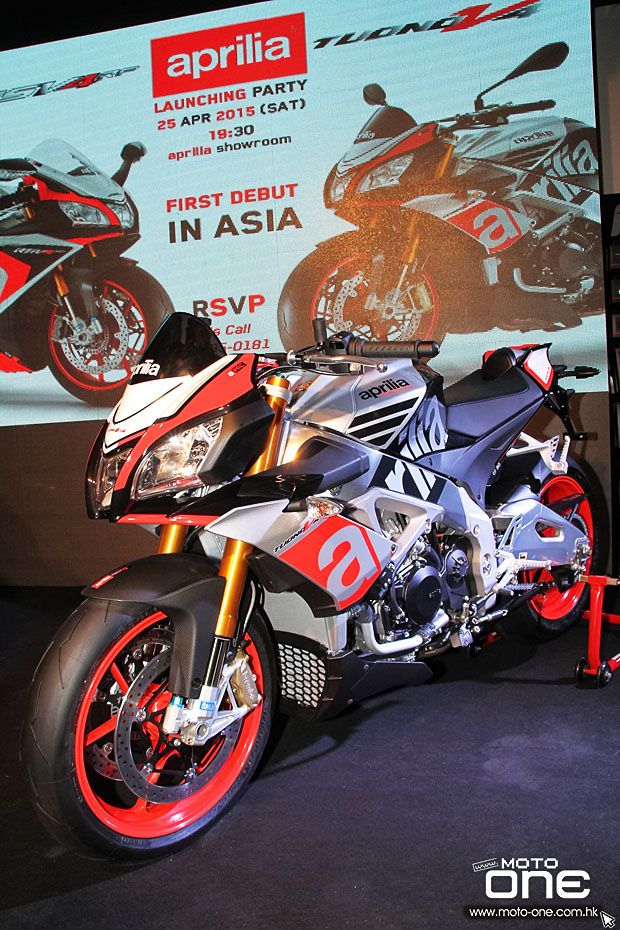 2015 APRILIA RSV4 RF & TUONO Factory launching party