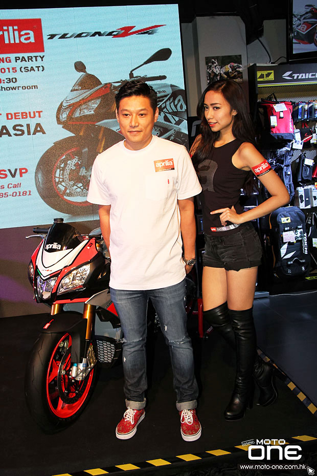 2015 APRILIA RSV4 RF & TUONO Factory launching party