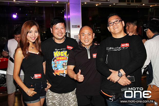 2015 APRILIA RSV4 RF & TUONO Factory launching party