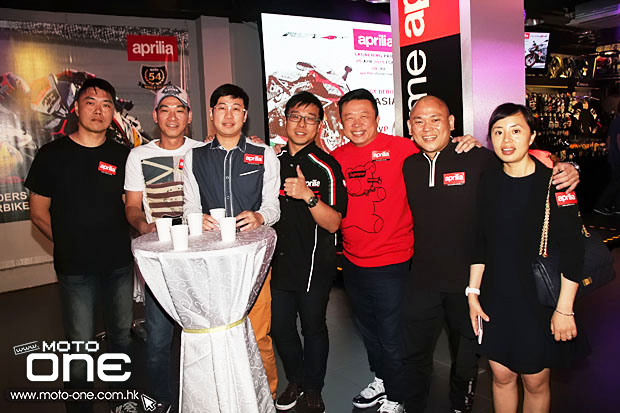 2015 APRILIA RSV4 RF & TUONO Factory launching party
