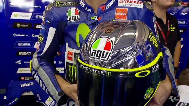 2015 Rossi special Mugello helmet