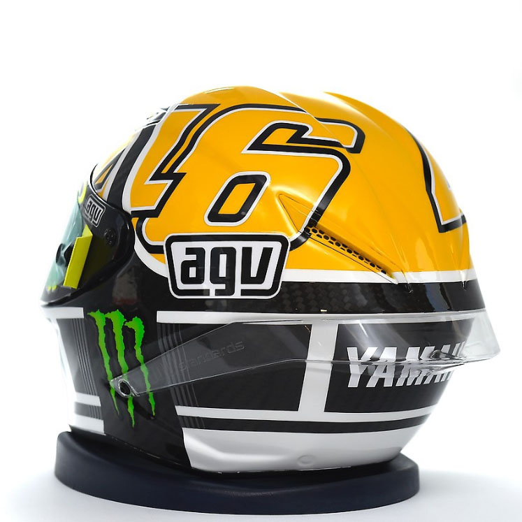 2015 Valentino Rossi agv helmet dainese suit