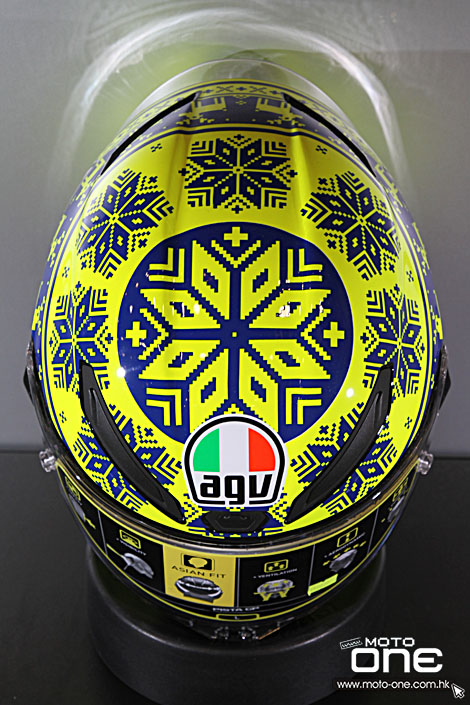 2015 AGV PISTA SNOWFLAKE LIMITED EDITION