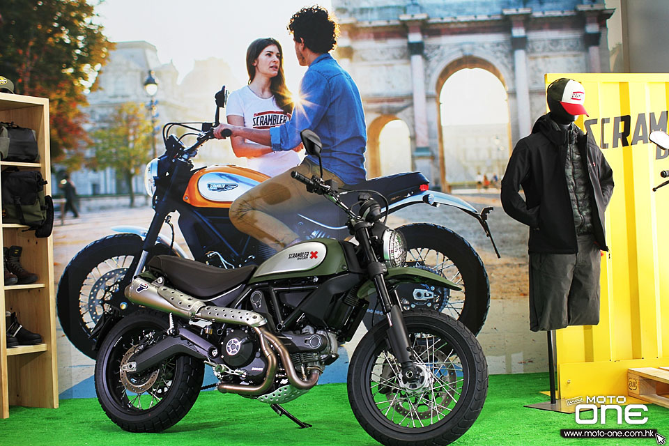 2015 DUCATI SCRAMBLER SHOWROOM