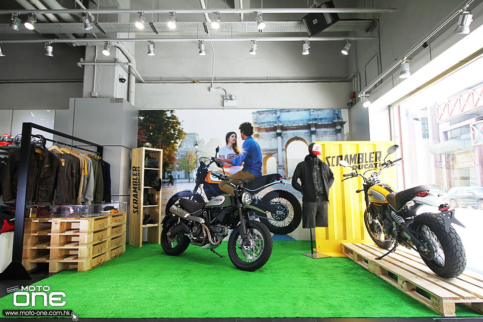 2015 DUCATI SCRAMBLER SHOWROOM