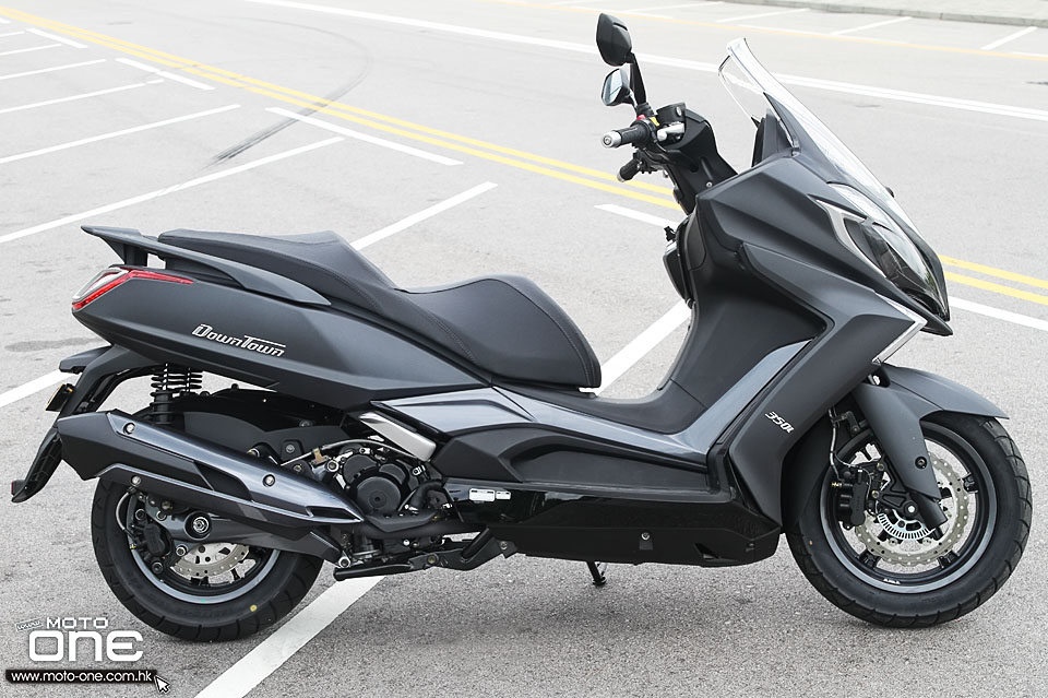 2015 KYMCO DOWNTOWN 350i TEST